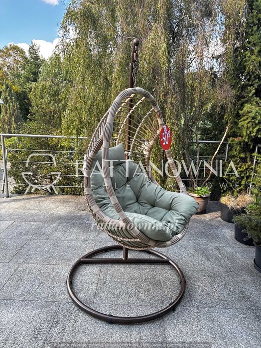-50% OUTLET Fotel Wiszący Kokon Bujany Kosz Ogrodowy Bujak PROMOCJE!!