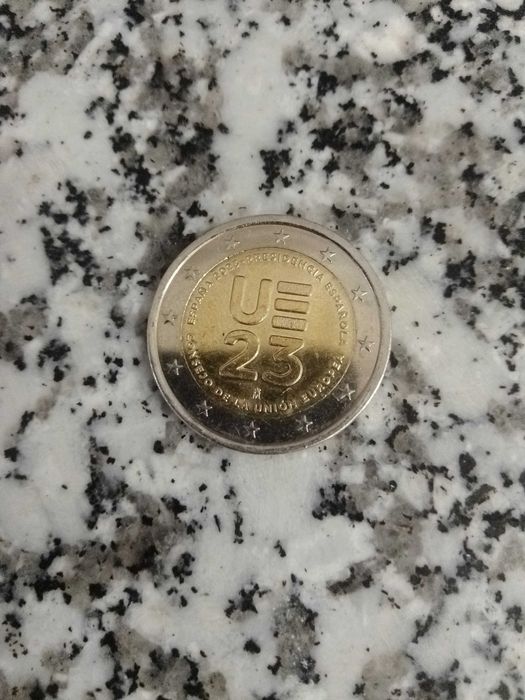Moedas raras de dois euros