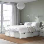 Estrutura cama Ikea NORDLI - Nova