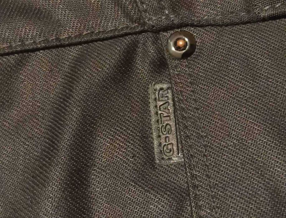 Джинсы "G-Star Raw". Арки. Оригинал. Новые. Чёрные. Размер 33/34.