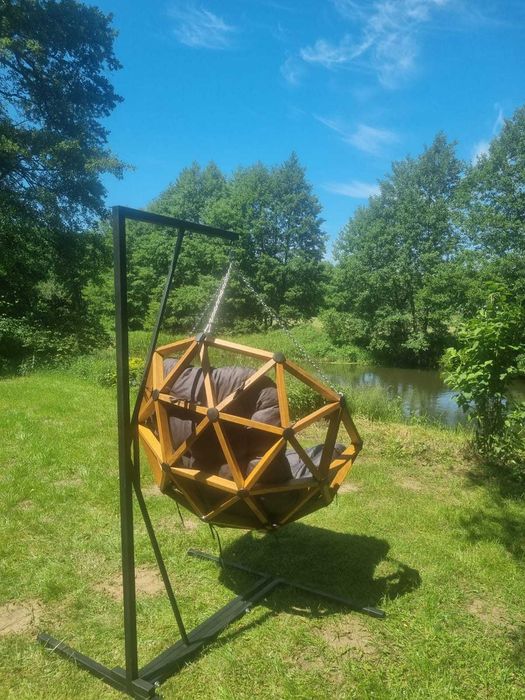 Fotel ogrodowy z drewna bukowego