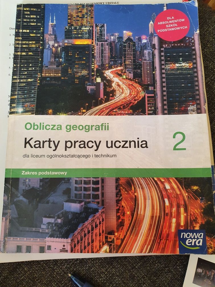 Karty pracy geografia 2