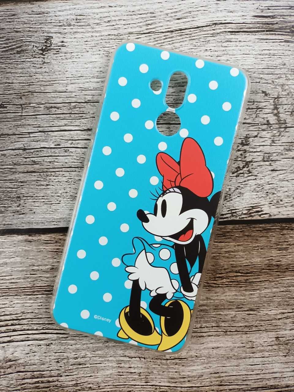 Etui Minnie Disney Nadruk do Huawei Mate 20 Lite + Szkło Hartowane