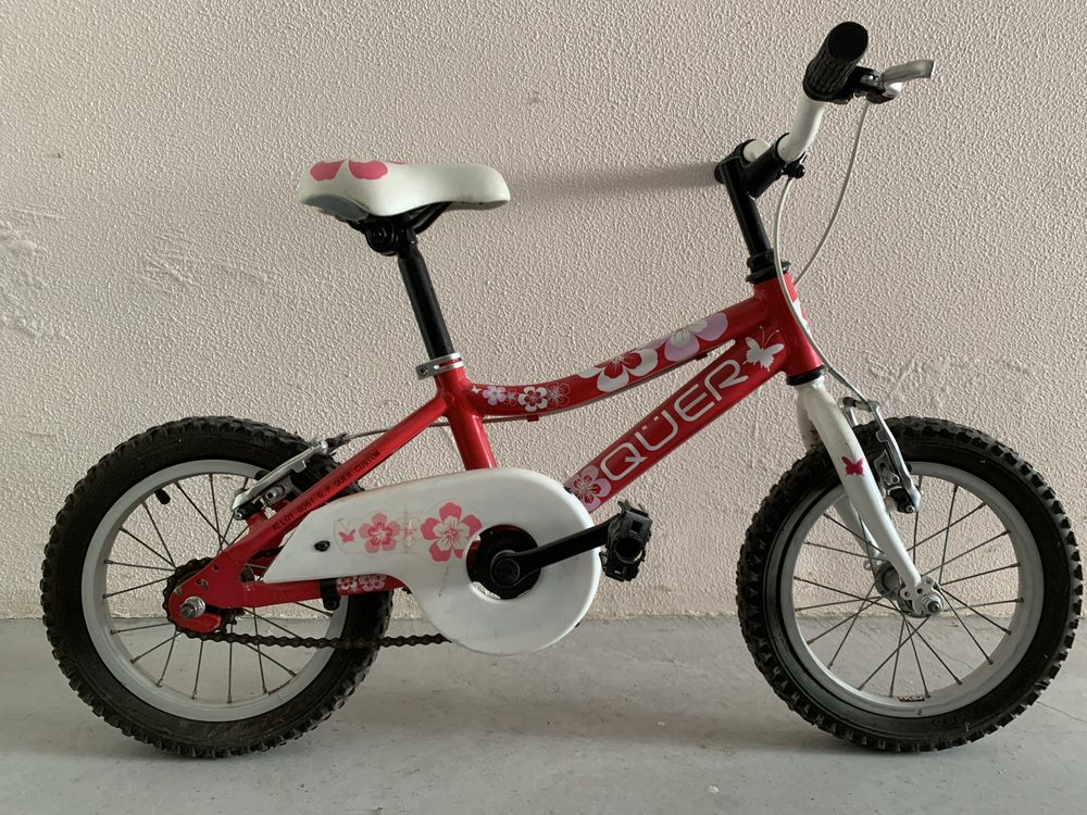 Bicicleta roda 14 rosa