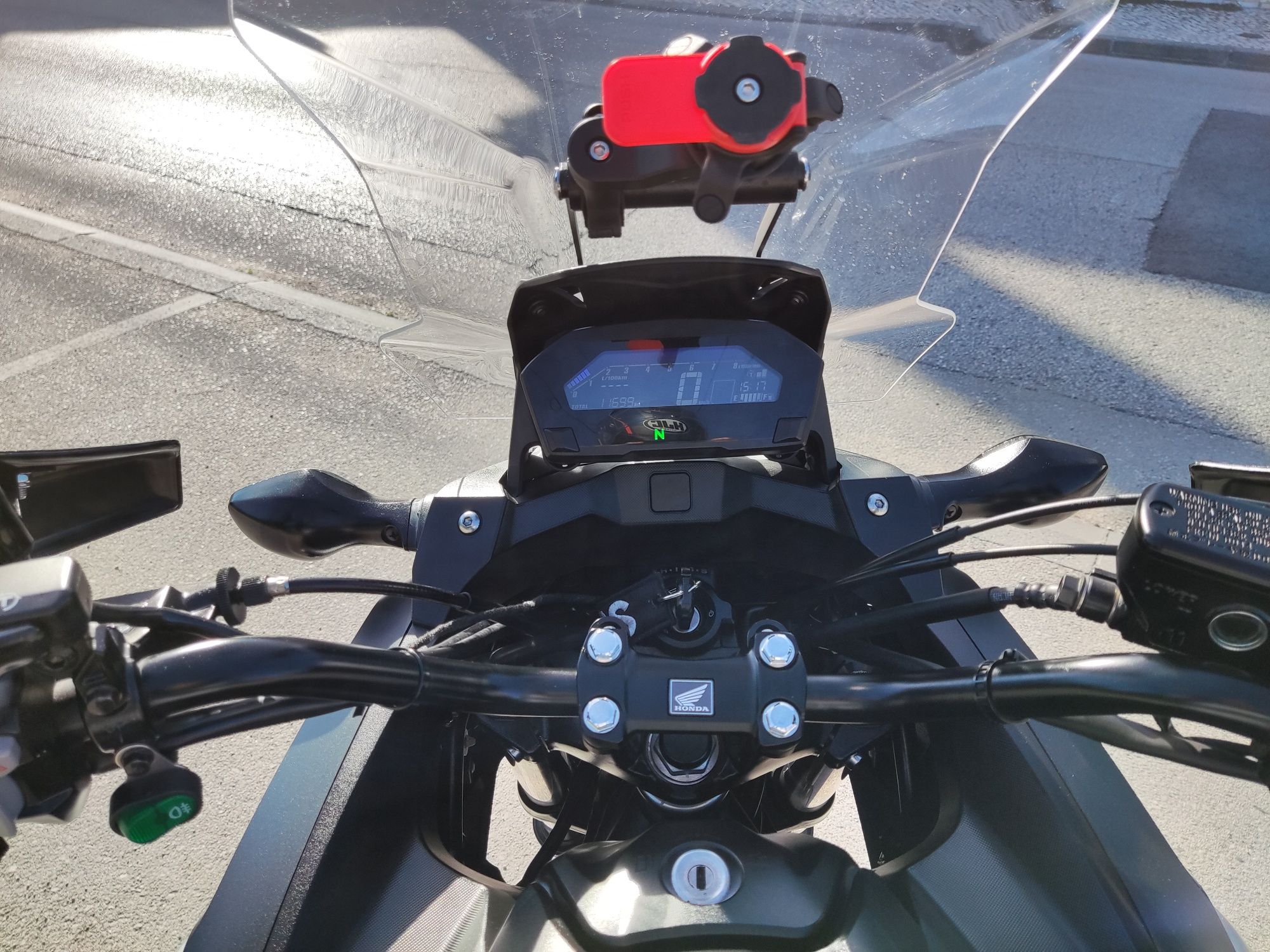 Honda NC 750x controlo de tração/ABS