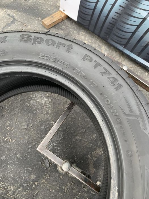 Шини 225/55 R17 Petlas літо 2022 рік 6,8 мм