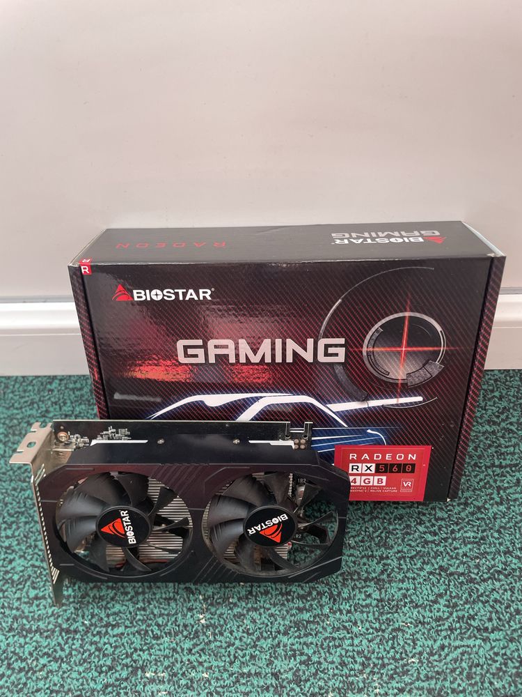 Відеокарта Radeon rx560 4gb