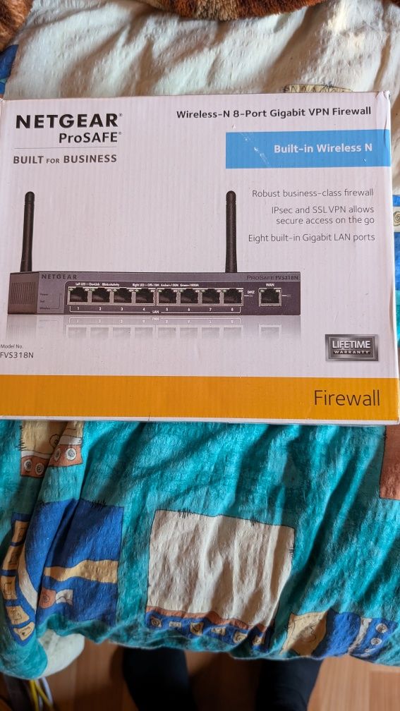 Продам маршрутизатор NETGEAR ProSafe 802.11n VPN FVS318N (FVS318N-100E