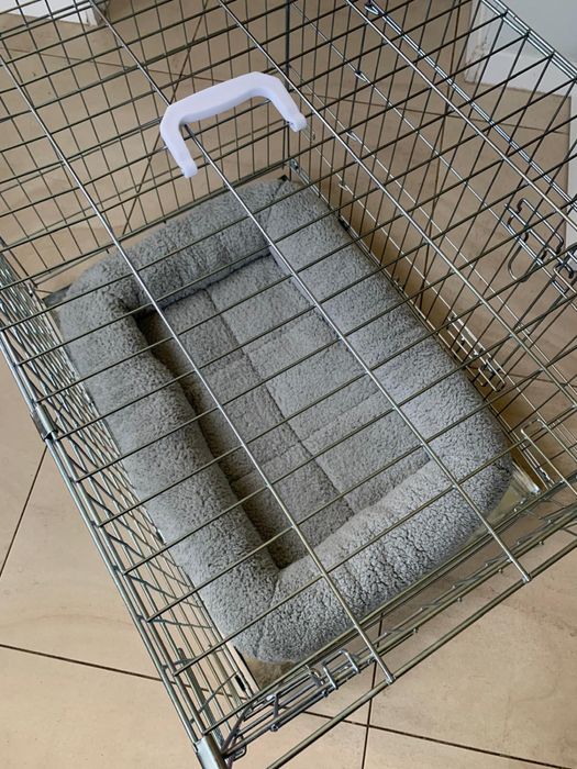 Klatka dla psa kennel 78 x 55 x 61 cm z poducha