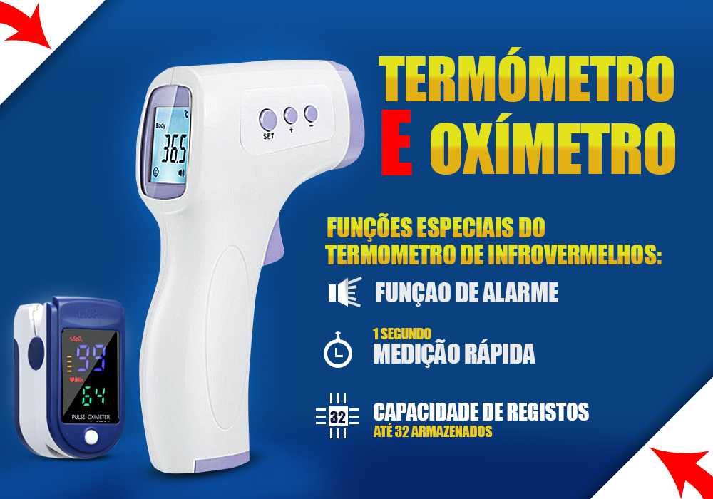 Termometro e oximetro
