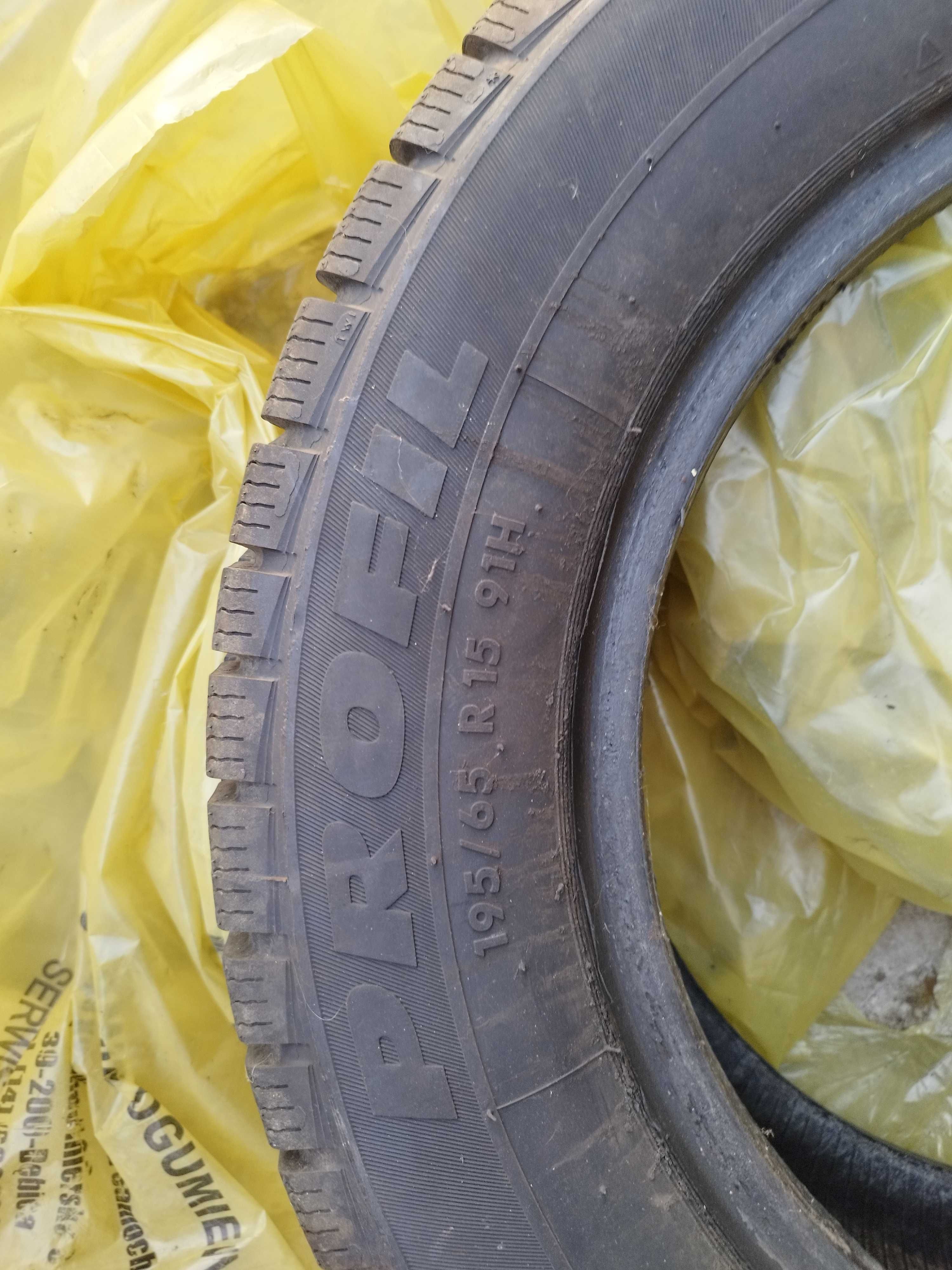 4x opony zimowe PROFIL WinterMaxx 195/65 R15 91H – Stan bardzo dobry