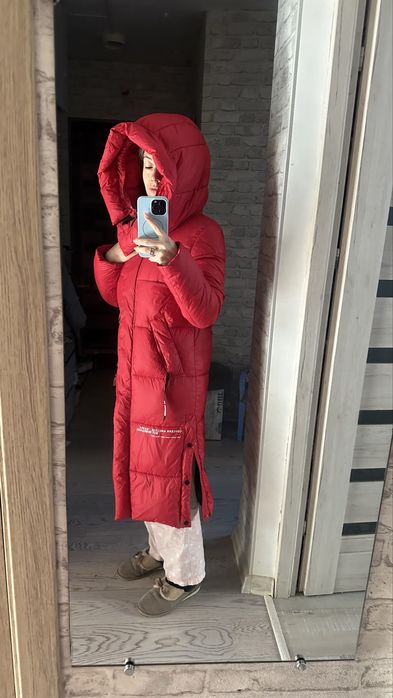 Продам довгий пуховик зима-єврозима