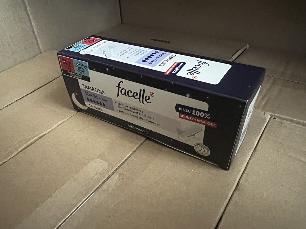 Tampons facelle 6 капель