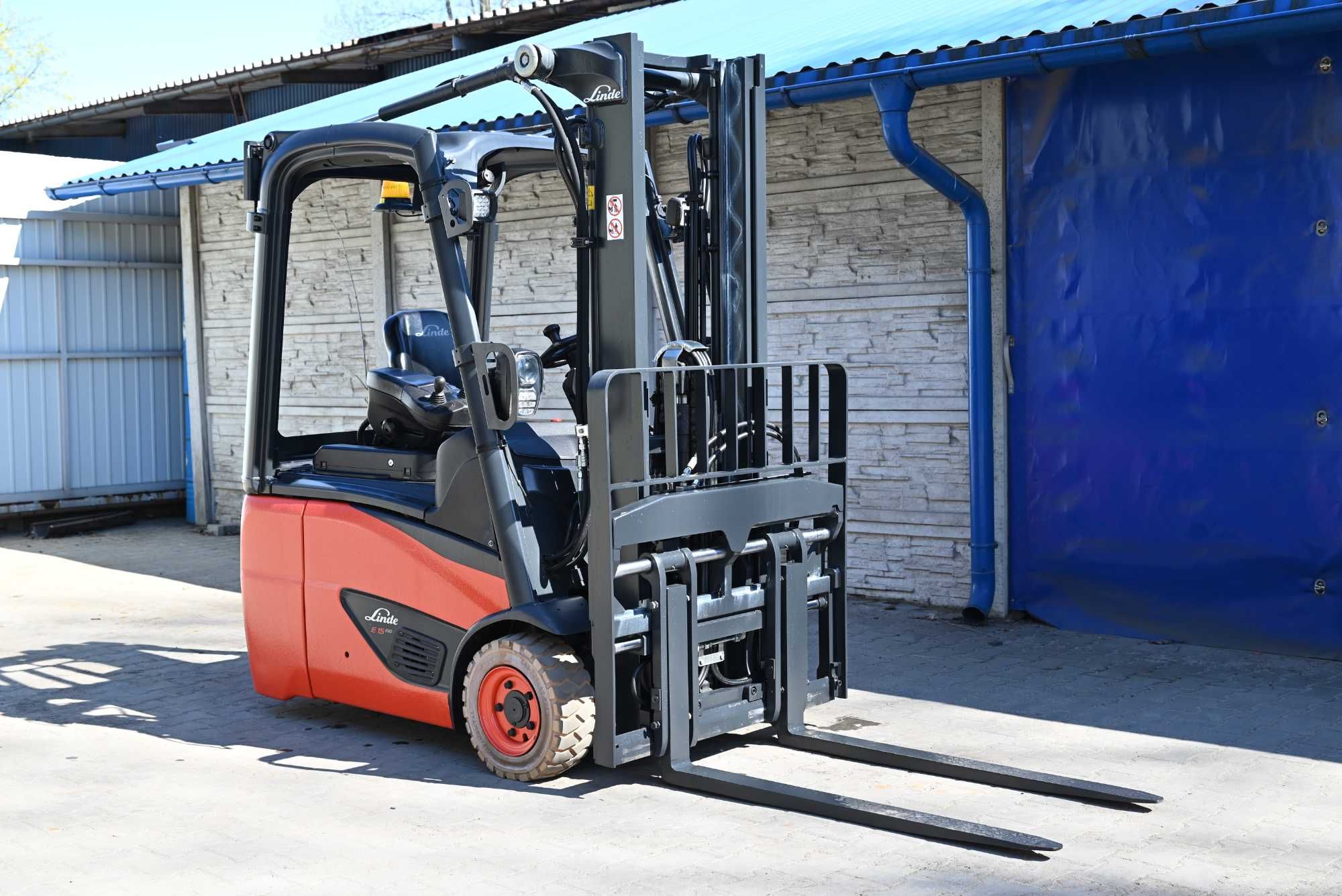 Wózek widłowy Linde E15 Duplex Pozycjoner 2019rok 2600mth  FHP 384