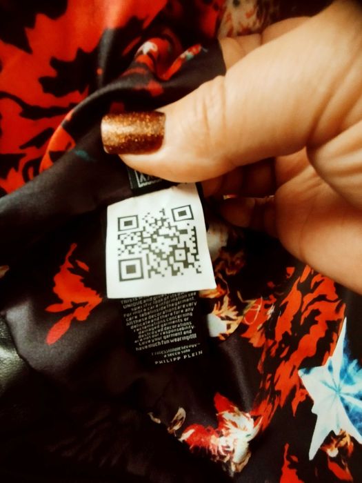 Куртка шкіряна високої якості косуха Philipp Plein