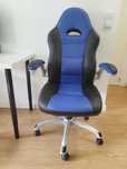 Cadeira Gaming Azul Staples
