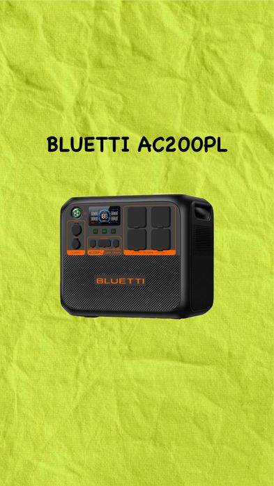 Зарядна станція Bluetti AC200PL EU ( європейські розетки