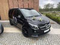 Przewóz gości weselnych auto do ślubu Mercedes klasa V