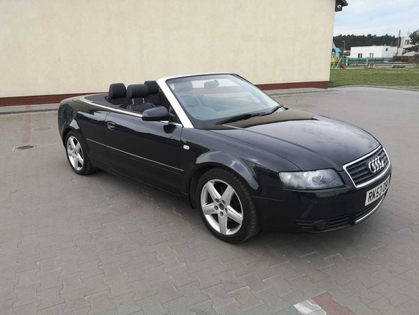 Audi A4 Cabrio 2,4  LPG BRC  90.000 mil. Manual. Elektryczny dach.