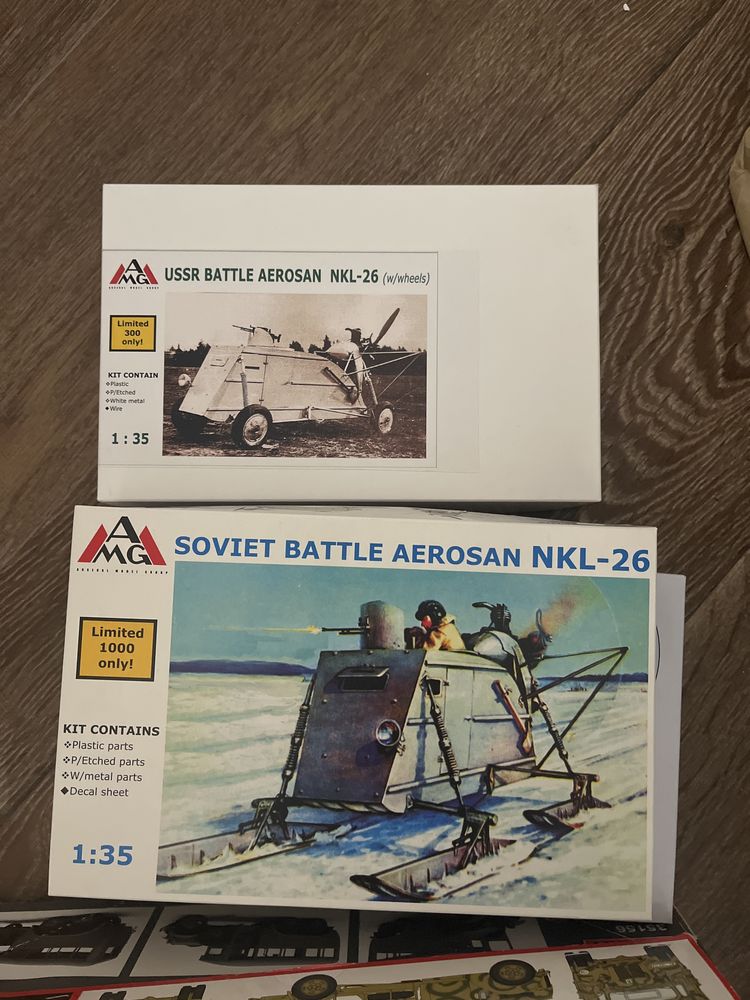 модель пластиковая 1/35 газ-704 NSM, MiniArt, ICM, Mirror models, AMG