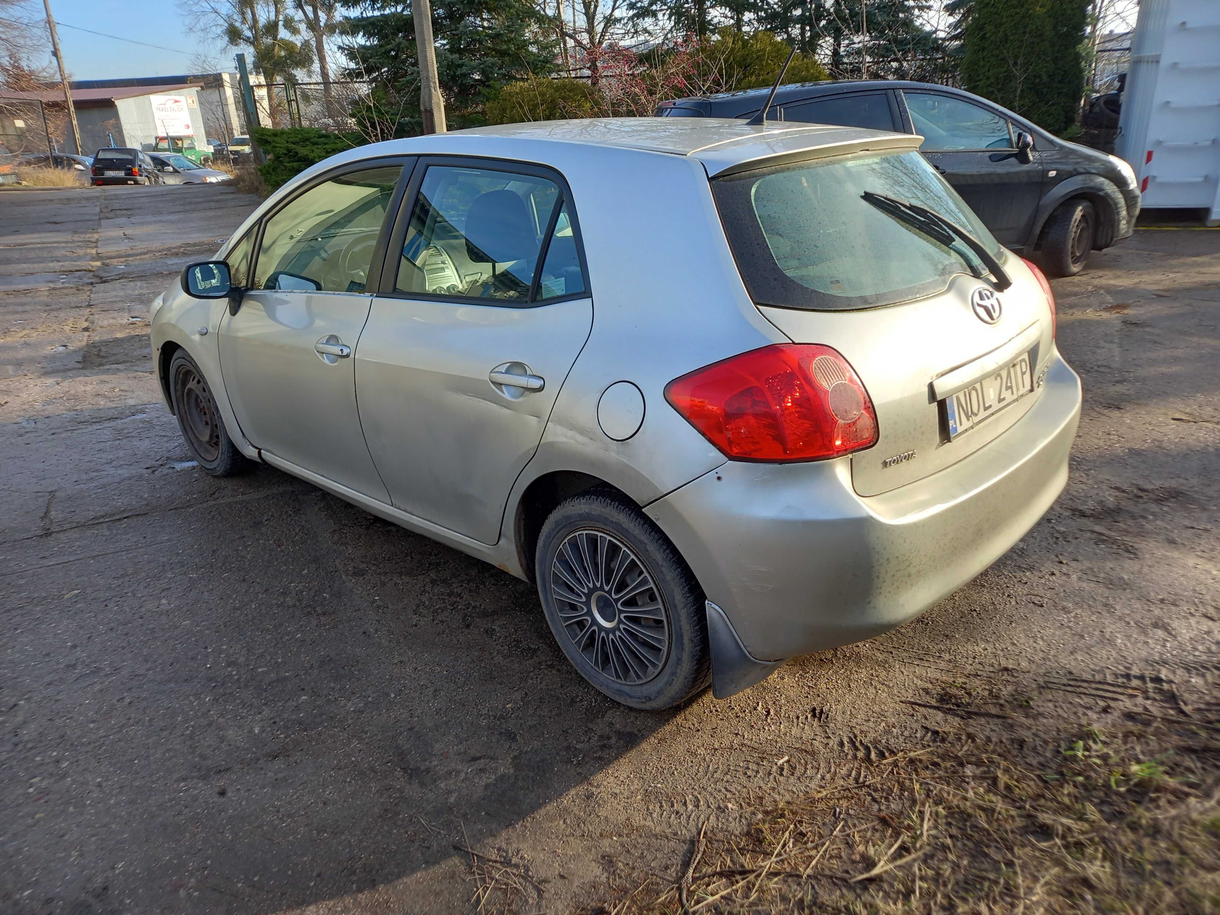 Toyota Auris 07r. 1.4 D4D 90KM, Klima, Sprawna