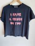 T-shirt com Frase Bershka