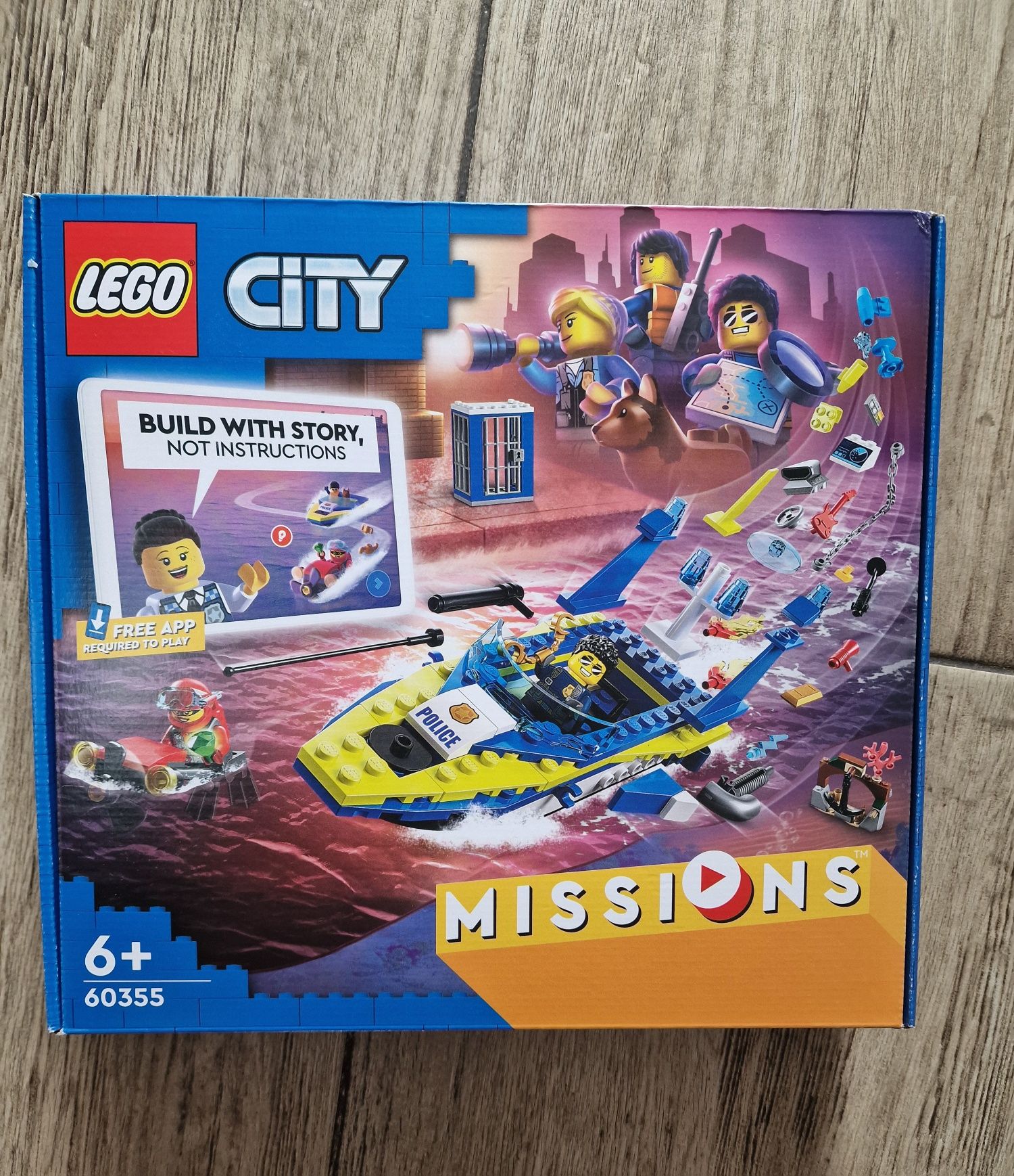 LEGO City 60355 Śledztwa wodnej policji