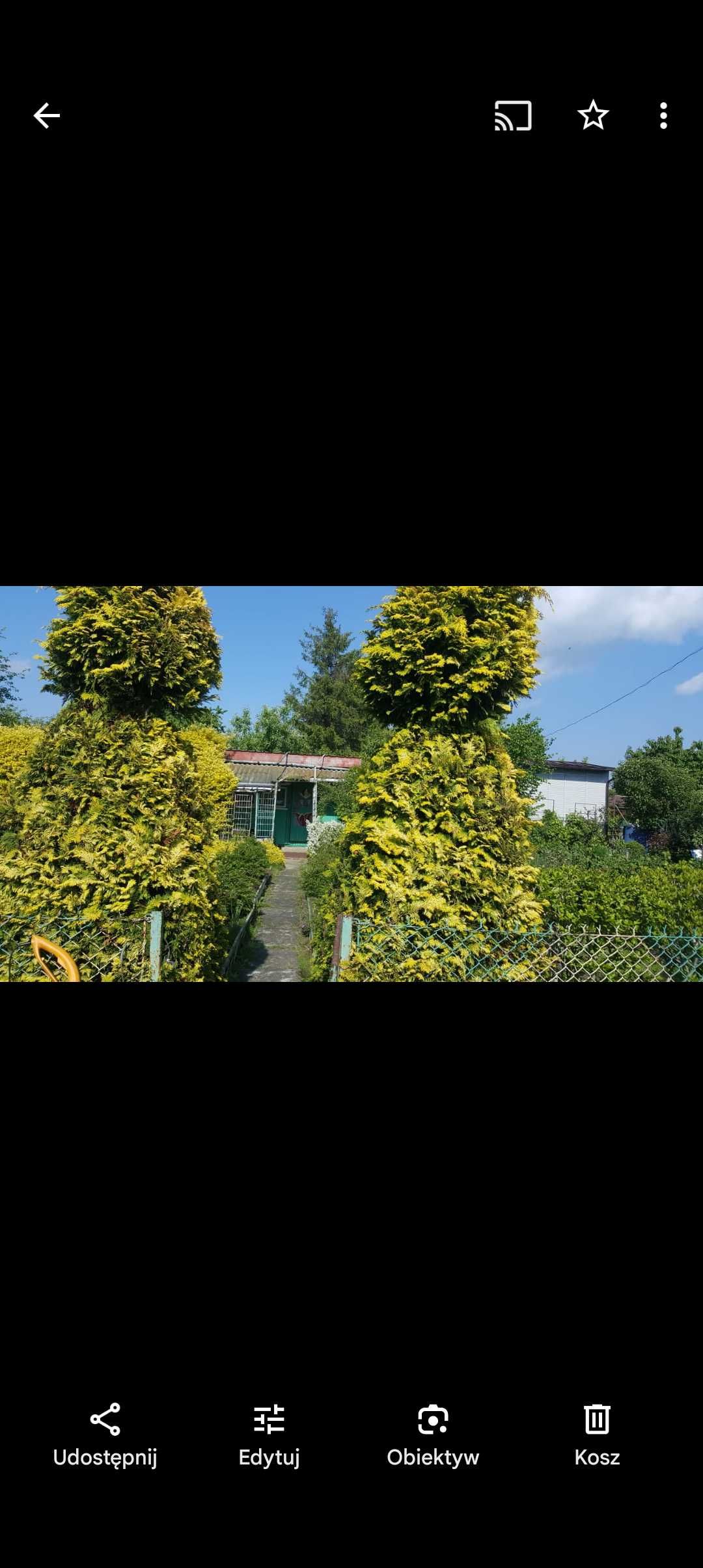 Ogródek działkowy TAMEL