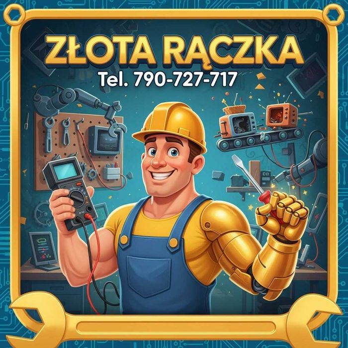 Złota rączka, drobne naprawy, praca domowe i ogrodowe