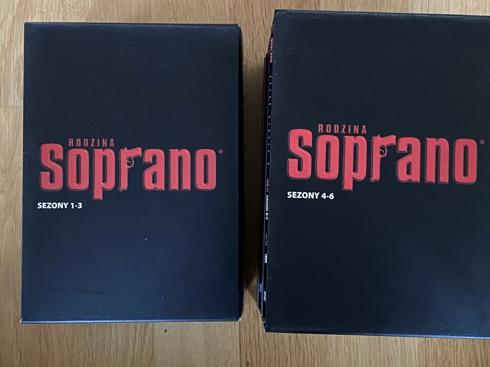 Rodzina Soprano Kolekcja DVD