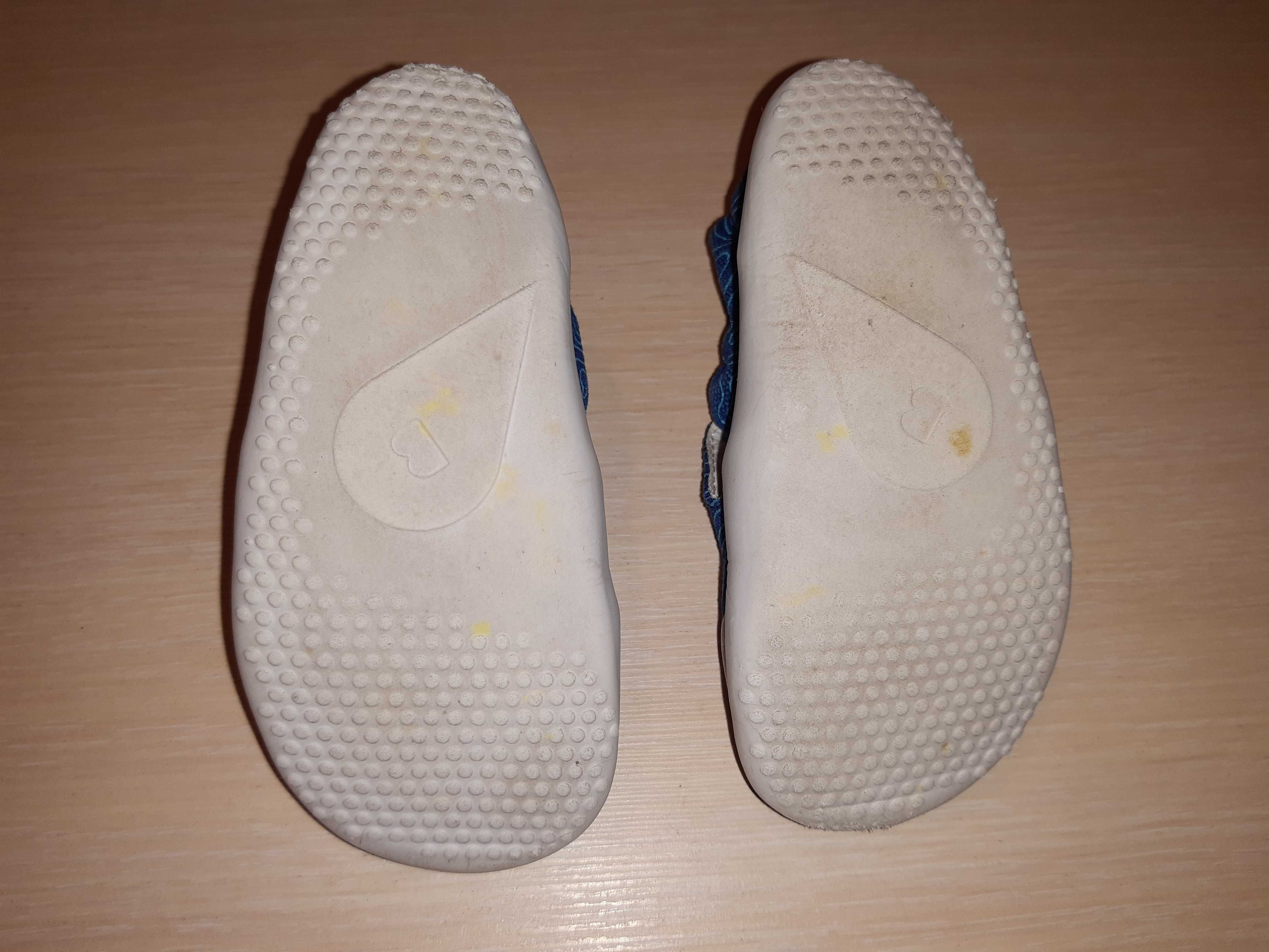Buciki dziecięce Bobux Xplorer Scamp Organic niebieskie - rozmiar 20