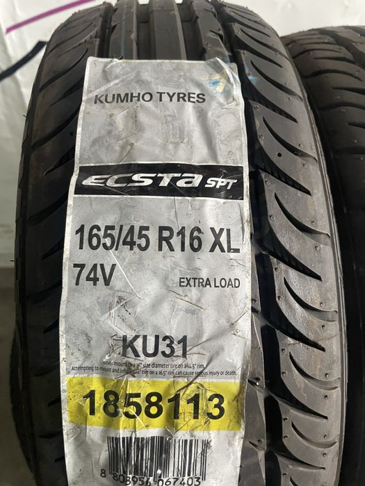 Pneus NOVOS 165/45/16 XL khumo SUPER PRECO