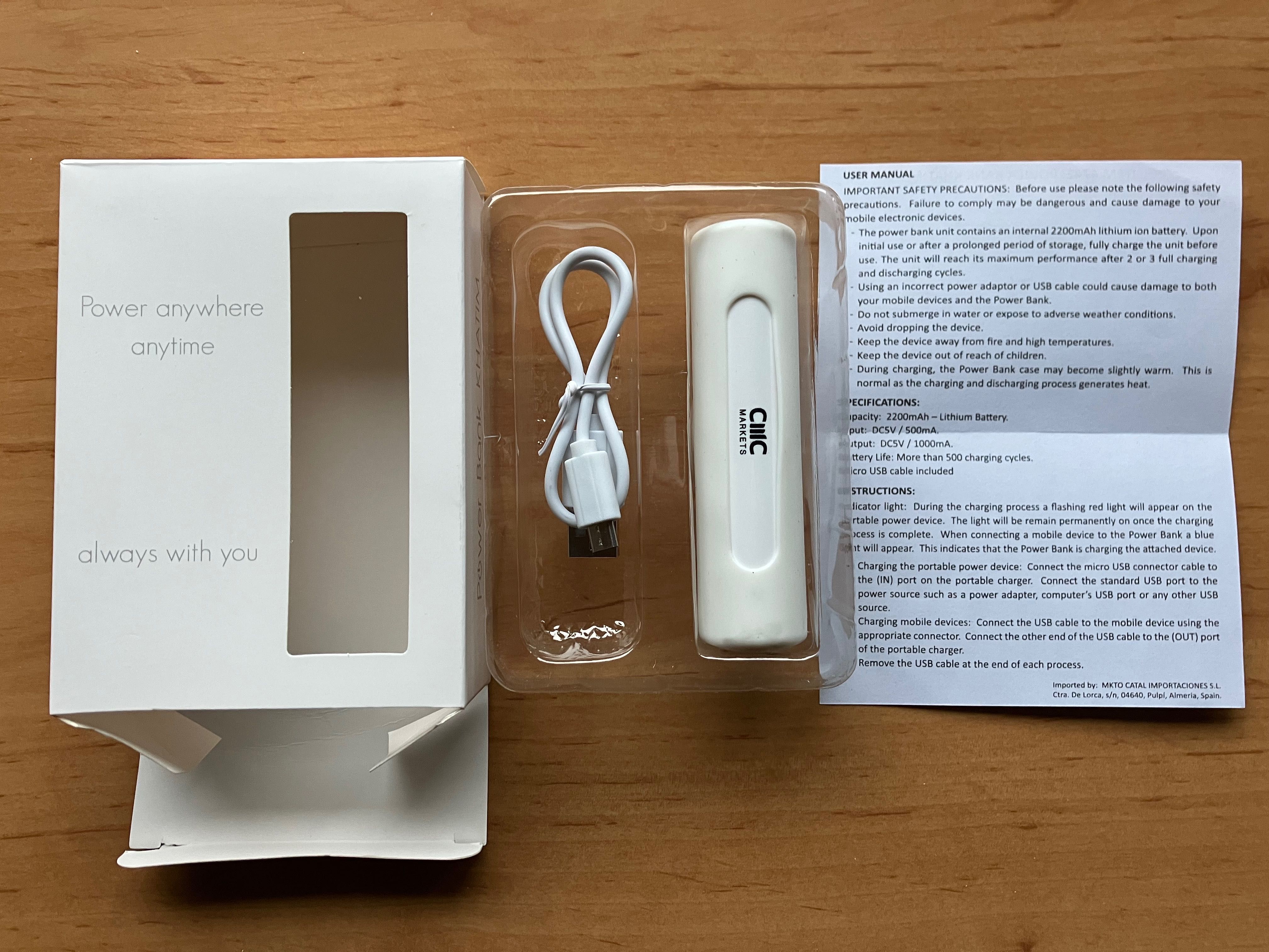 Power bank KHATIM