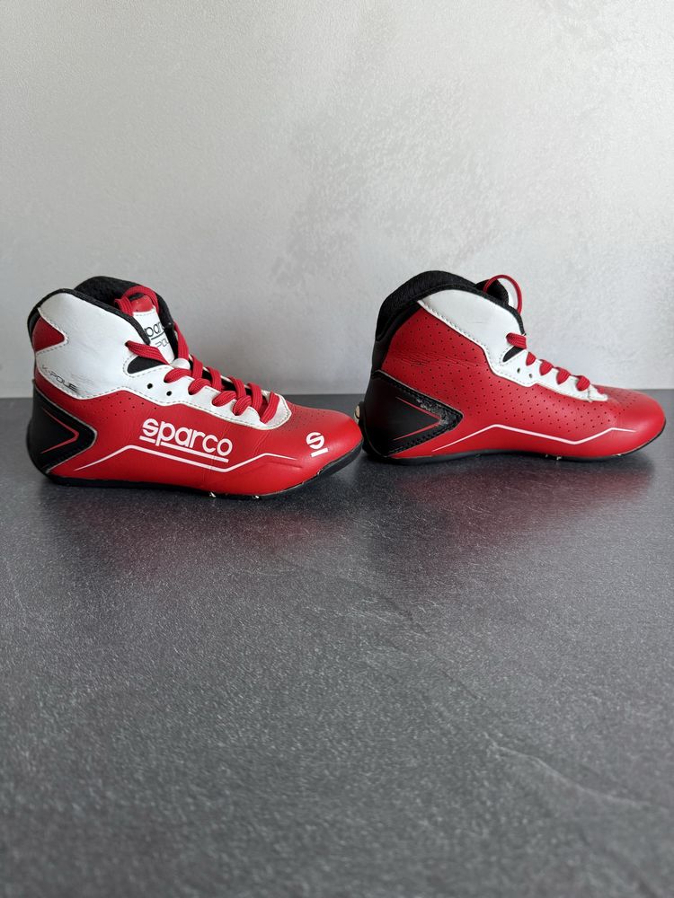 SPARCO Дитячі черевики ботінки для картинга K-POLE, червоні, р. 28