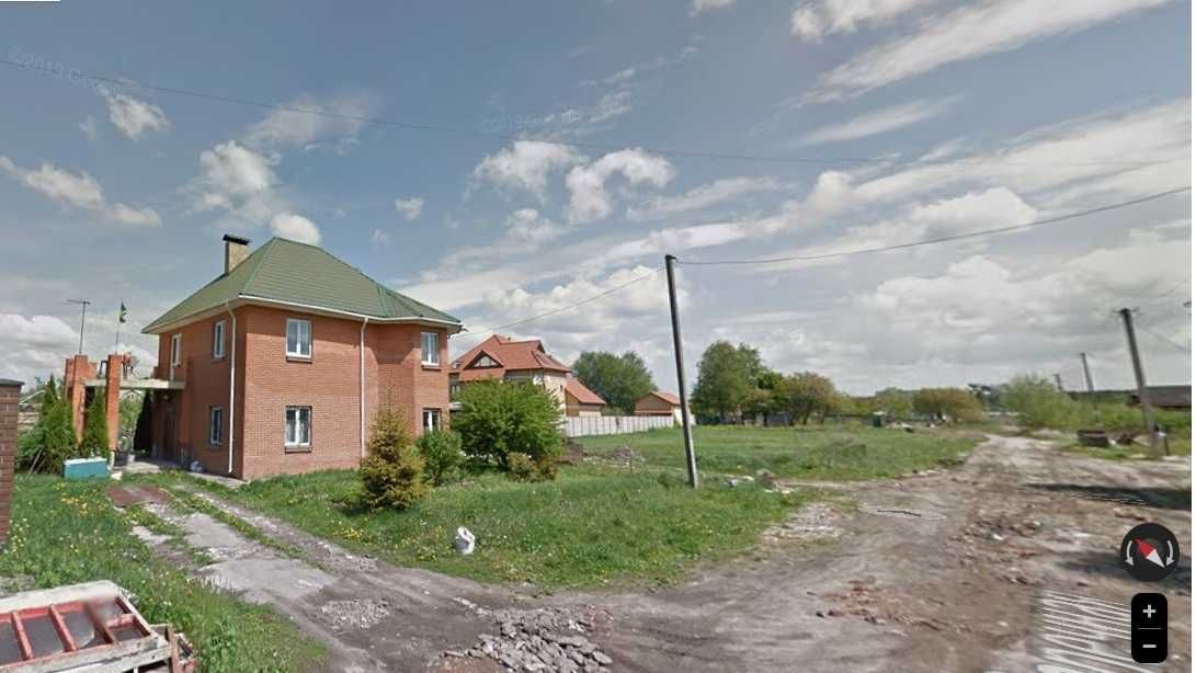 Ділянка 20сот Київ-4км Погреби Центр Зарічна з Будинком 140квм