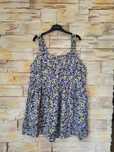 Śliczna elegancka bluzka w kwiaty Plus Size 4XL 48