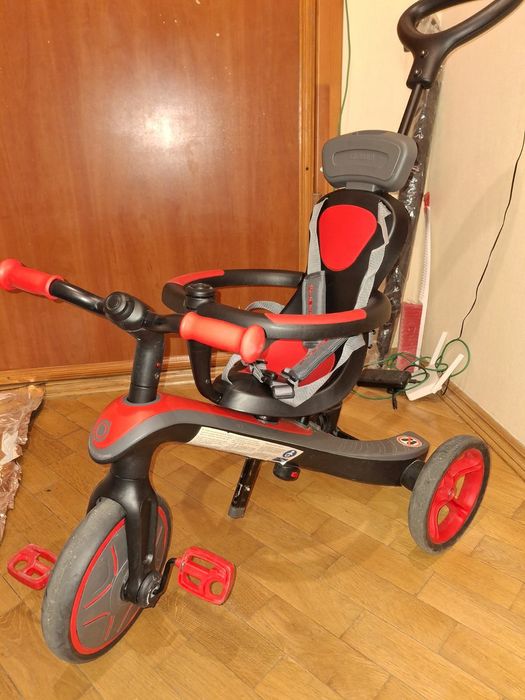 Дитячий велосипед (велобіг) Globber Explorer Trike red