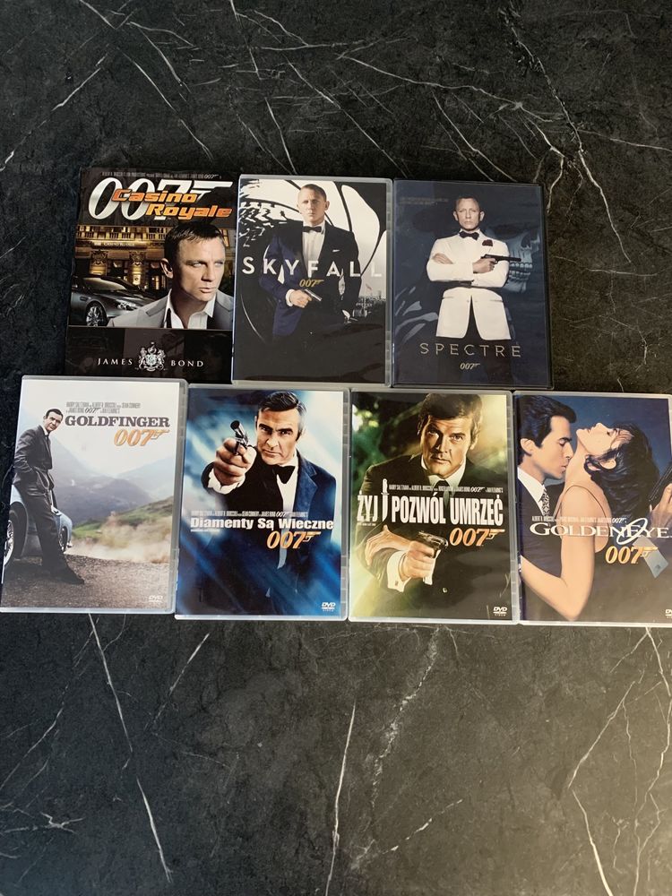 Kolekcja filmow James Bond