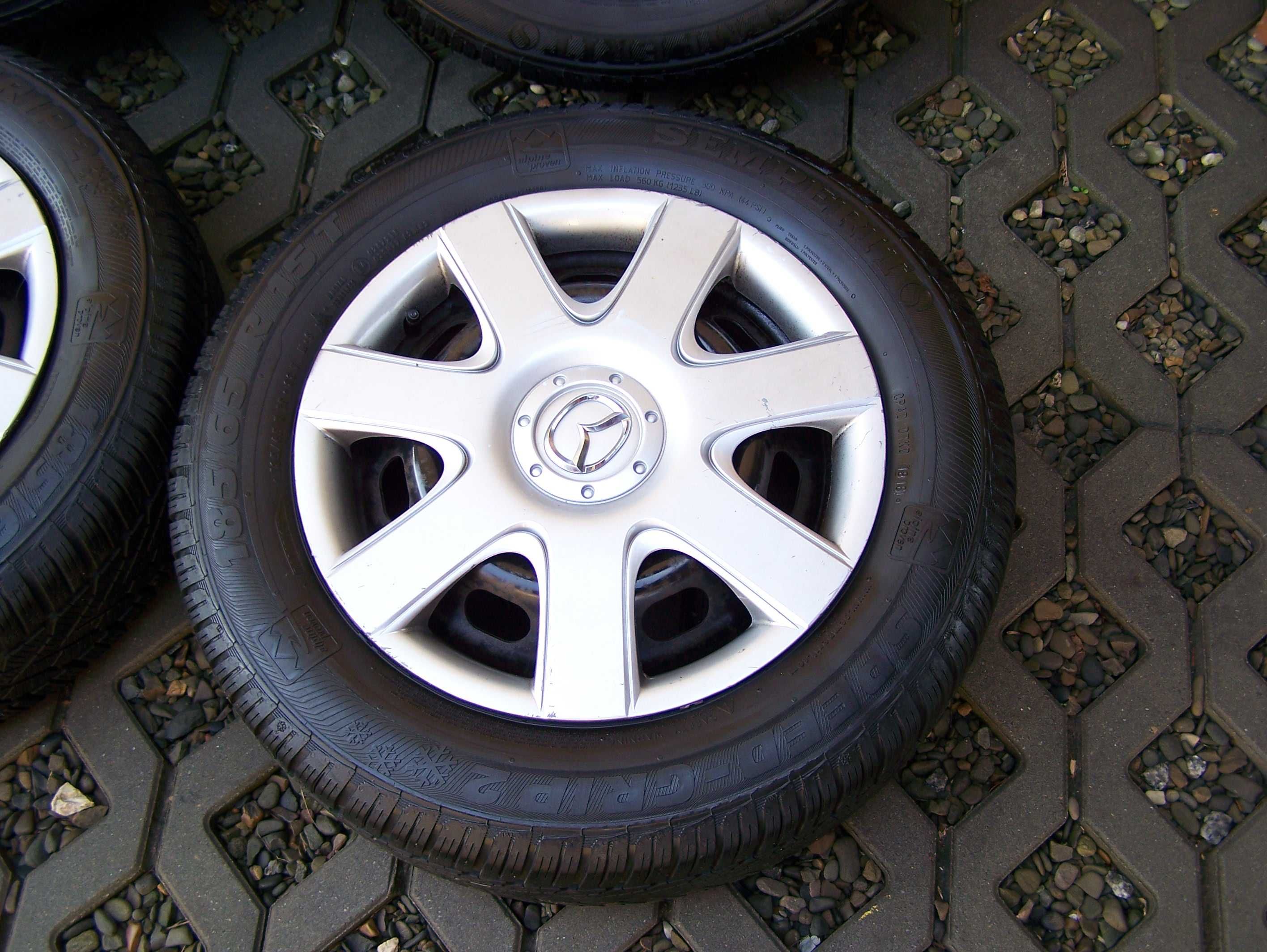 Perfekcyjne koła 15" Zimowe  Mazda 2 Hyundai I20  10-24 rok