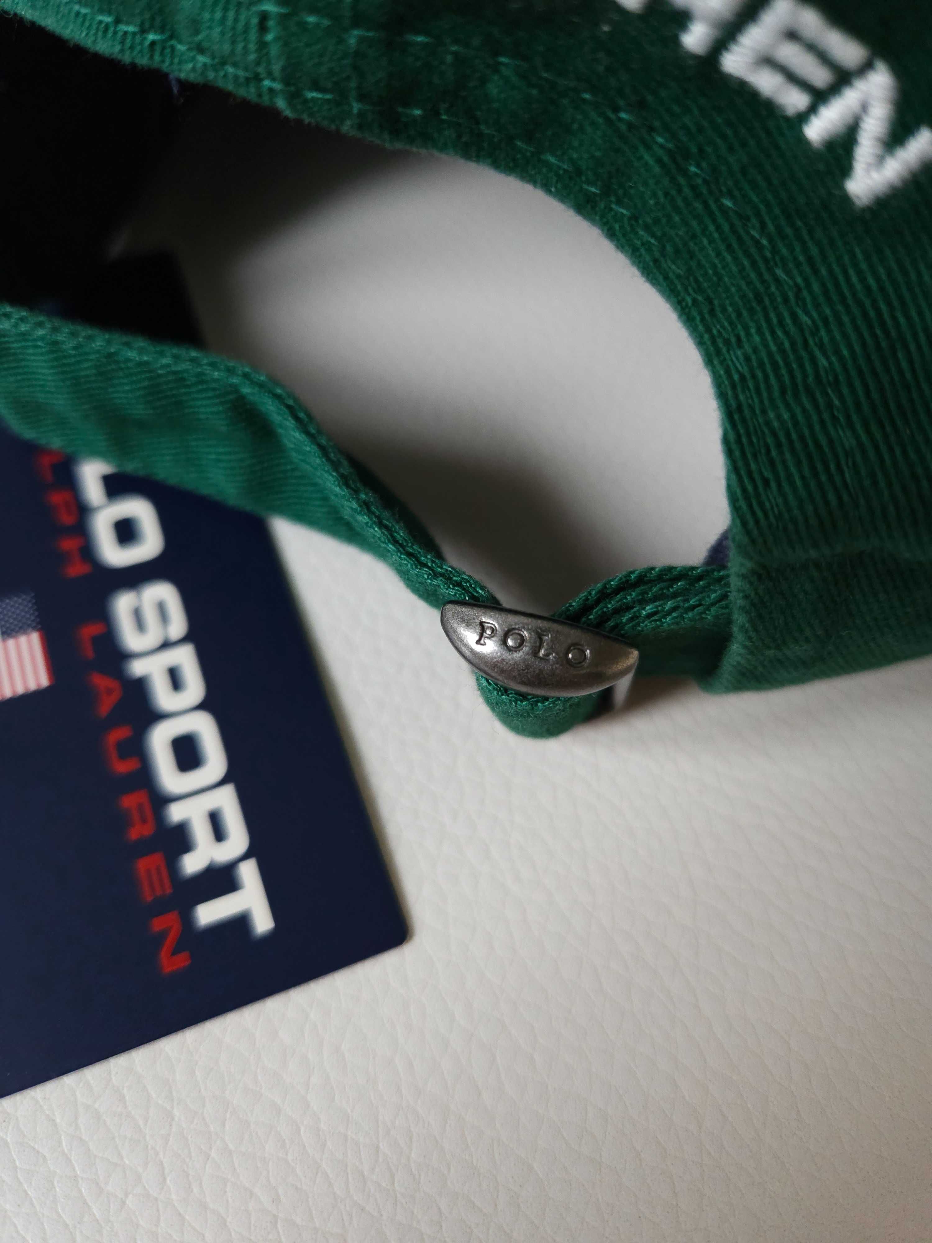 Нова чоловіча бейсболка polo ralph lauren оригінал, зелена кепка polo