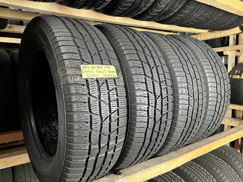 GS712 Зимові шини 205/60r16 ContinentalContiWinterContact комплект р15