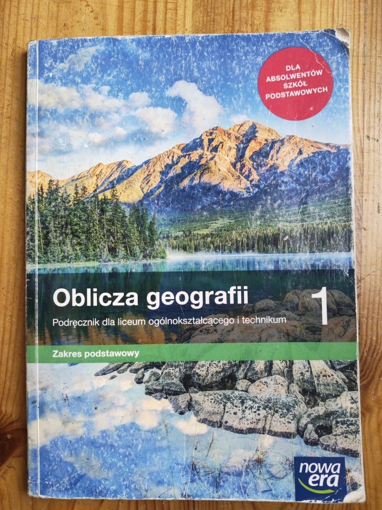 Podręcznik do geografii dla kl.1