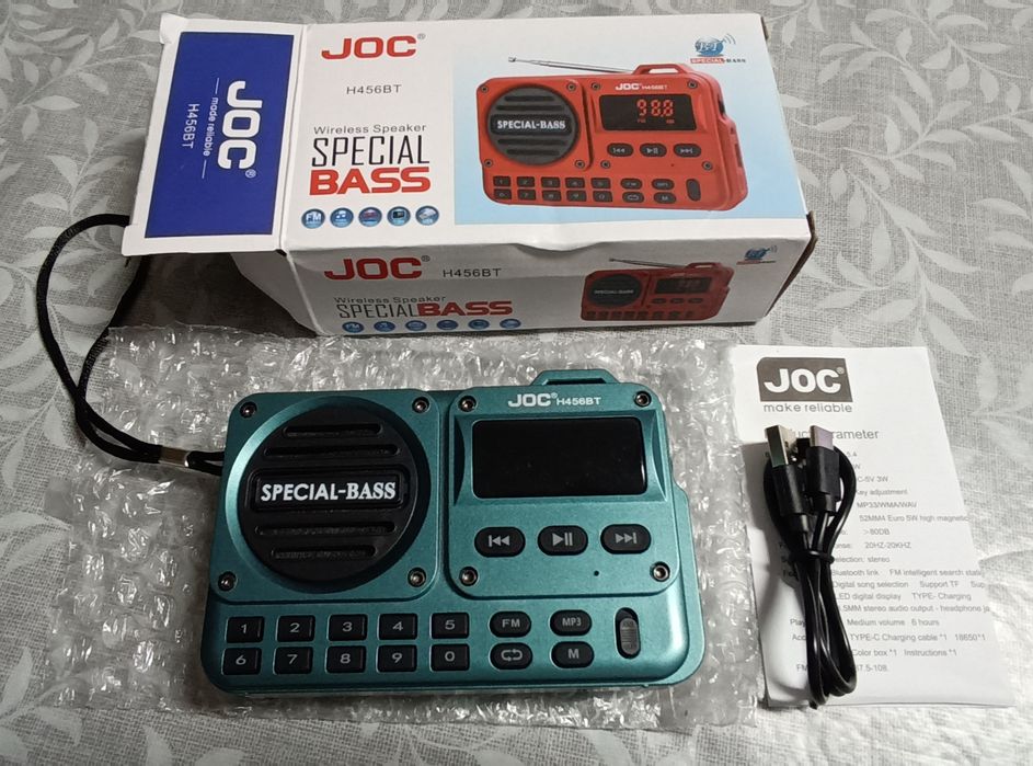 Rádio FM portátil (novo)