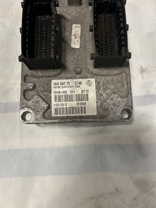 Komputer zestaw startowy kluczyk fiat stilo 1.6 16v benzyna