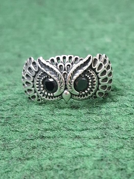 Серебряное кольцо,р 19,5