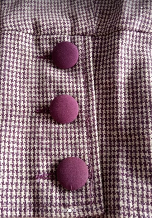 Casacos tipo blazer - padrão axadrezado - tamanho L
