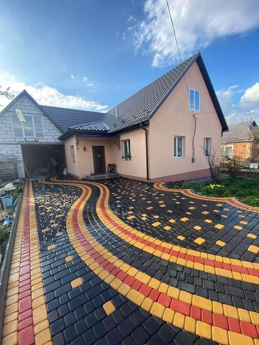 Укладка та продажа тротуарної плитки від СлаваСтрой !!