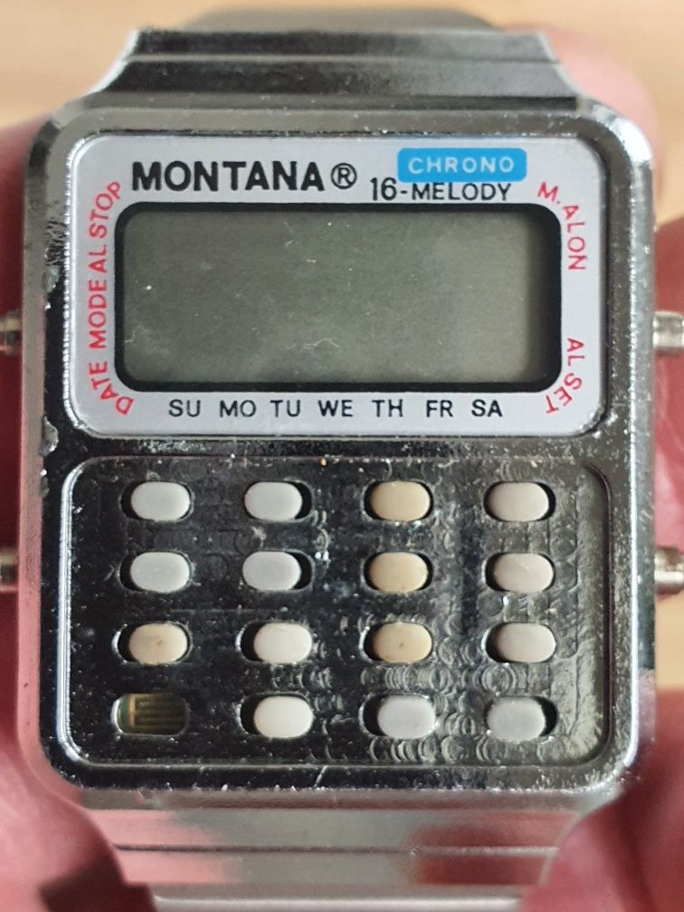 10,Zegarek z kalkulatorem MONTANA.