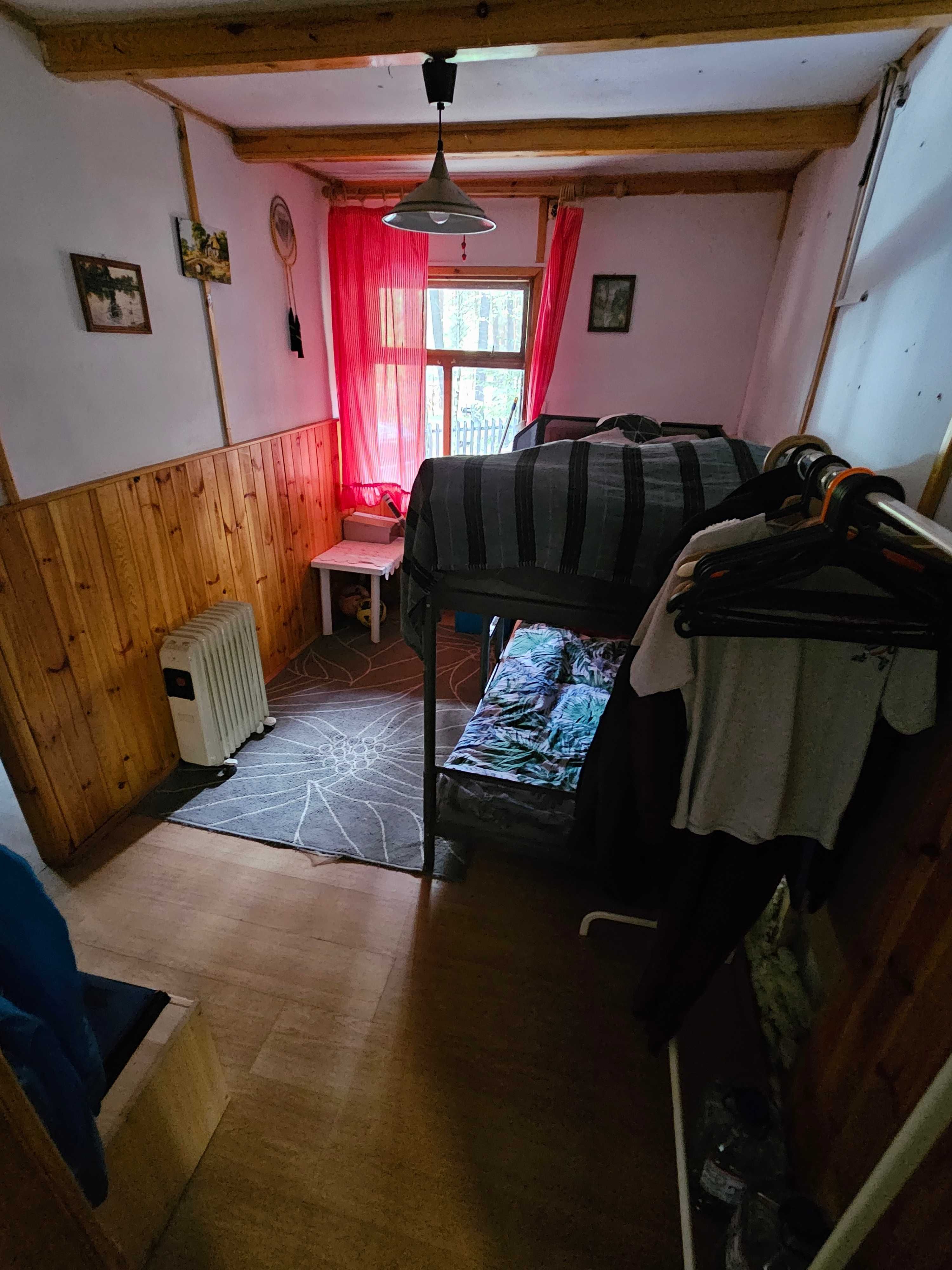 Domek letniskowy w m. Borsk z piękną działką.Prąd, woda