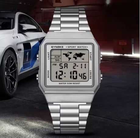 Luksusowy zegarek elektroniczny SYNOKE